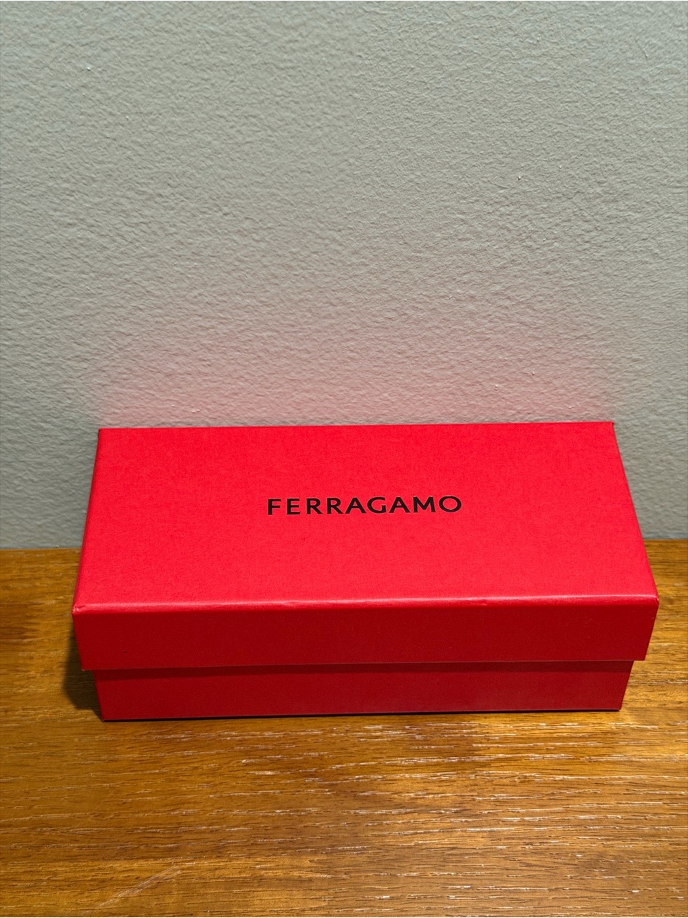 Salvatore Ferragamo Red Signature Box
